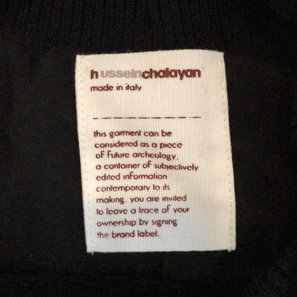 HUSSEIN CHALAYAN Twist Collar Quilted Coat - Picture 11 of 12